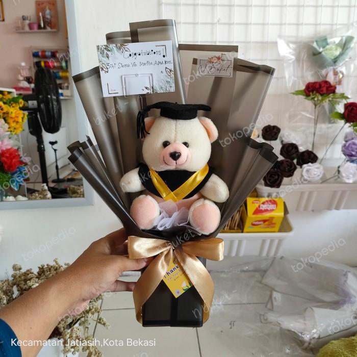 Gambar N BUKET/ BUKET BONEKA GRADUATION WISUDA GRADUATE DOLL BOUQUET - Gold dari N Buket undefined Tokopedia