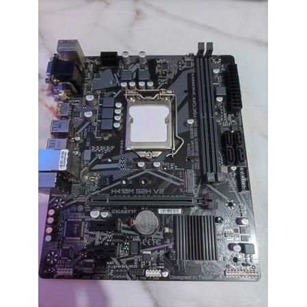 Motherboard Mobo Mainboard Gigabyte H410m S2h V2 Socket 1200 Generasi