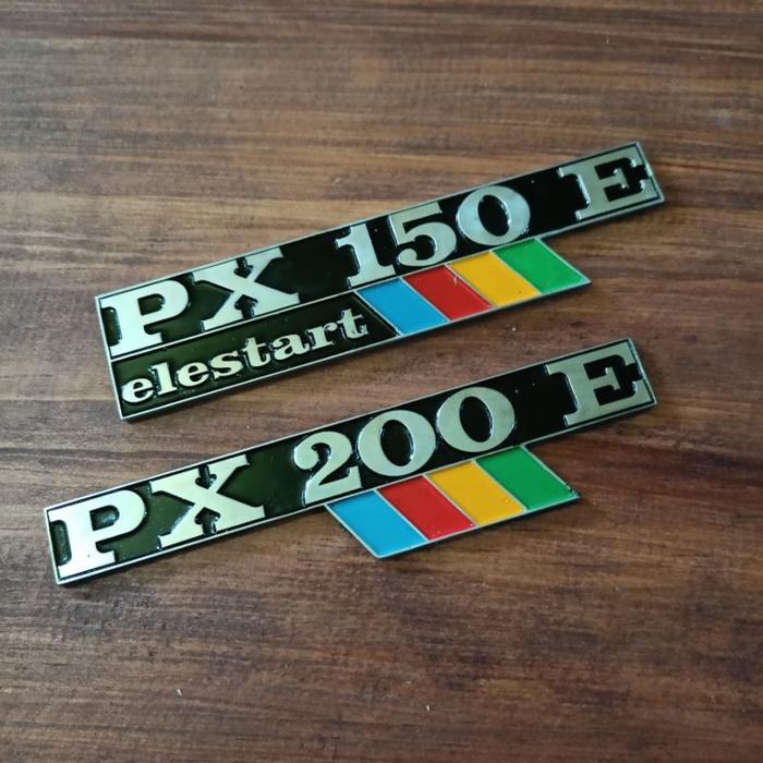 Jual emblem emblim tepong vespa px px150e spartan px200e soslsa