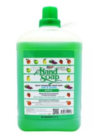 Gambar YURI SABUN CUCI TANGAN 3,7 LITER | YURI HAND SOAP GALON - apel dari CAHAYA ABADI JKT undefined Tokopedia