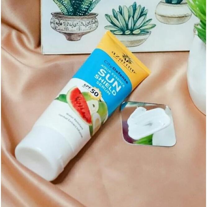 Gambar AZARINE SUNSCREEN GEL SPF 45 PA++++/SUN SHIELD SPF50++ - SUN SERUM SPF50/tube dari kimkosmetik undefined Tokopedia