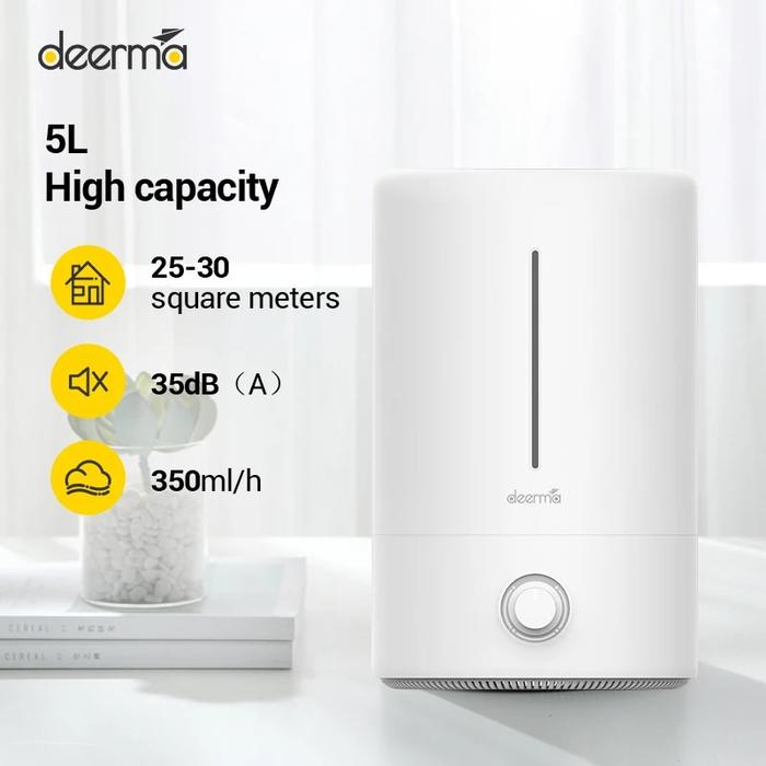 Gambar Deerma F628 Air Humidifiers 5L Silent Mist Sprayer Perfume Diffuser dari angkringanpapih undefined Tokopedia