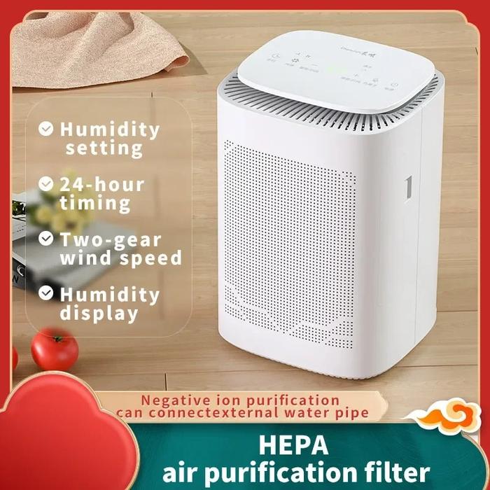 Gambar Dehumidifiers (1.6L) for Bedroom (350sq ft) with 2 Working Modes & dari angkringanpapih undefined Tokopedia