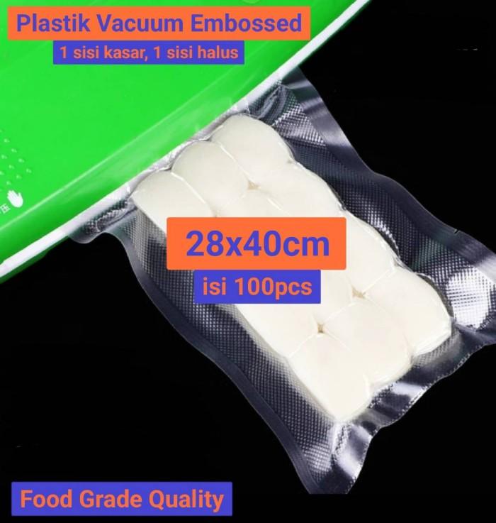 Gambar Plastik Vacuum Emboss 28x40cm Vacuum Embos / Vacum Embossed 28 x 40 cm - 28x40cm Bulat, Isi +/- 50pcs dari MPMachinery undefined Tokopedia