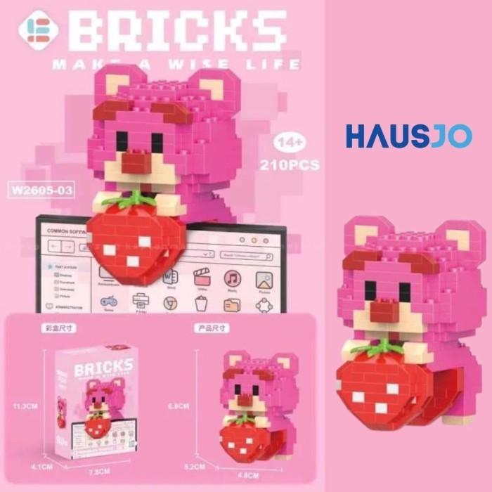 Jual Bricks Christmas Series Block Make a Wise Life - Lotso - Kota ...