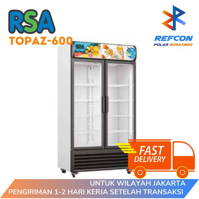 Promo Display Cooler RSA Topaz 600 IC / Topaz600 IC Kulkas Showcase 2 ...