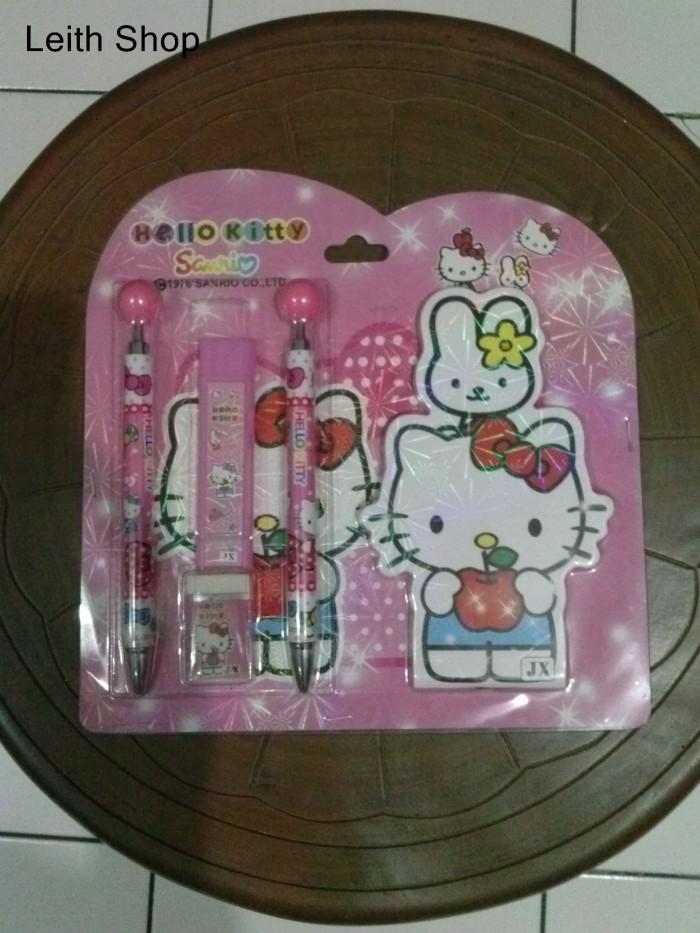 Gambar Set Alat Tulis Hello Kitty B Pensil PIlot Notes My Melody dari Leith Shop undefined Tokopedia