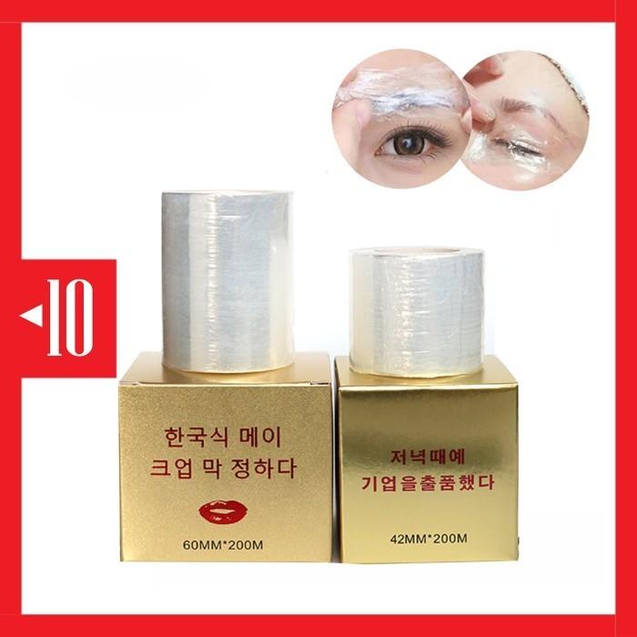 Gambar PSU plastik wrap sulam alis bibir bb glow lash lift plastic cover - 60 mm dari B.C.E. undefined Tokopedia