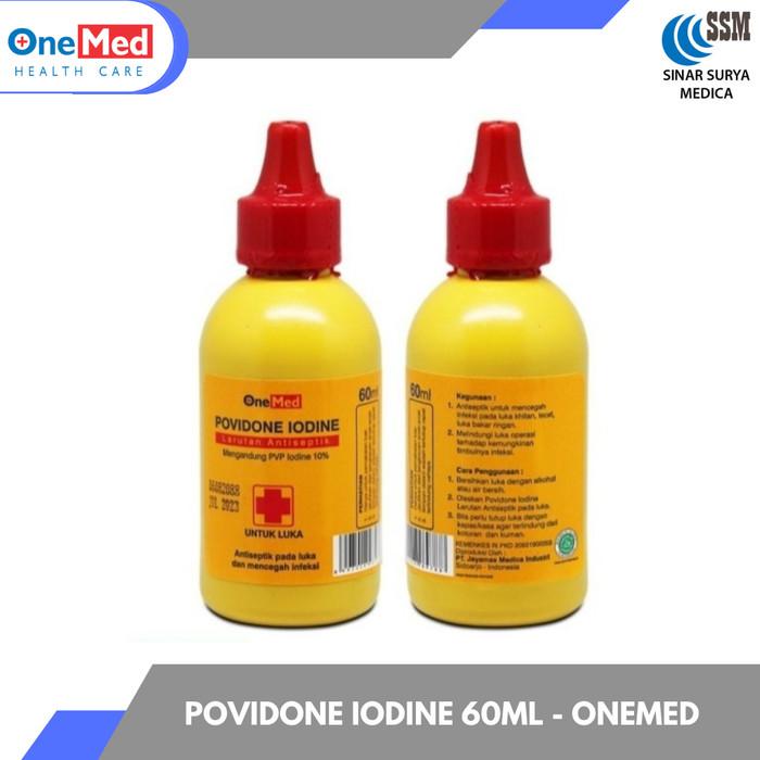 Gambar Povidone Iodine Ecodine 60 ml/ larutan antiseptik onemed dari SINAR SURYA MEDICA undefined Tokopedia