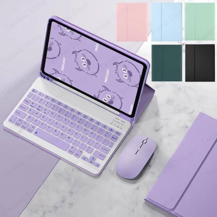 Gambar Flip Case Keyboard Samsung Galaxy Tab S9 S 9 FE Plus Cover Casing - Case+Keyb+Mouse, Tab S9 dari Maju Case. undefined Tokopedia