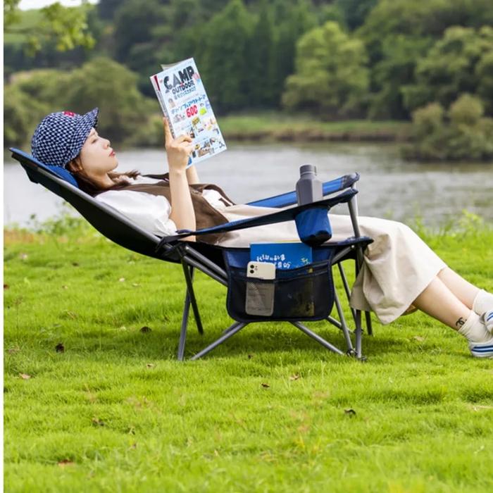 Gambar Bearing 130kg Camping Chair One Chair Dual-use Travel Furniture C dari Ecsay Shop undefined Tokopedia