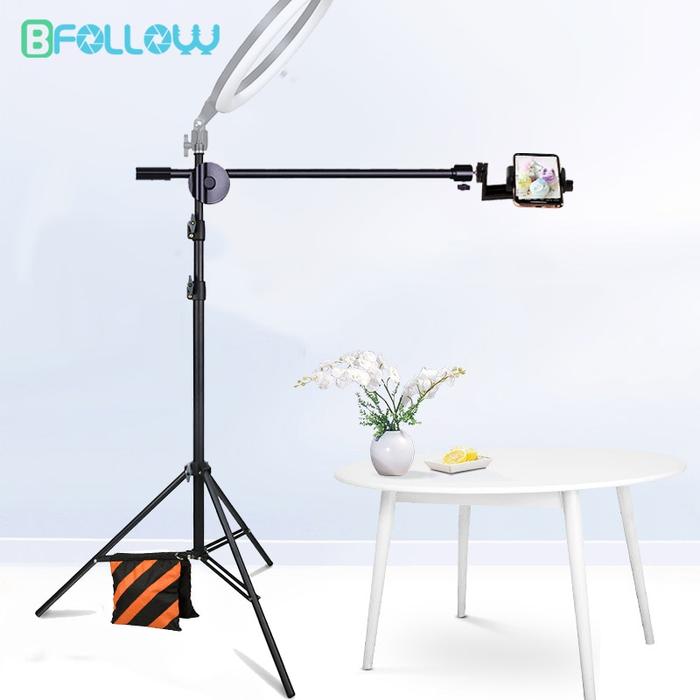 Gambar Bfollow 2M 79Inch Tripod For Overhead Shooting Mobile Phone Table dari Jaya Mandiri5 undefined Tokopedia