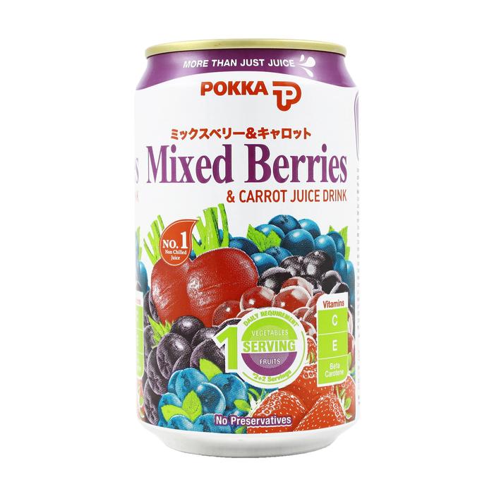 Gambar Baru POKKA Mixed Berries Juice 300ML X 24 (CAN) dari Berdikari1s undefined Tokopedia