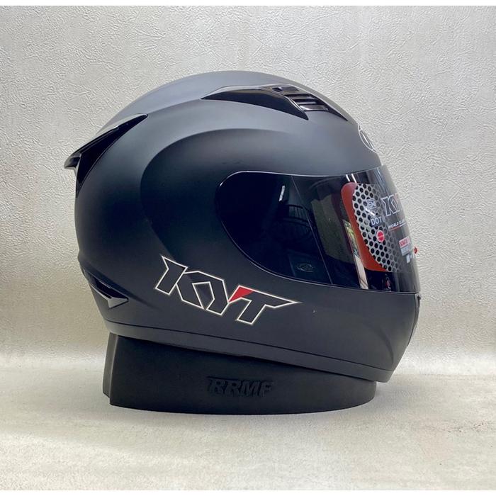 Gambar KYT R10 SOLID BLACK DOFF PAKET GANTENG REDBULL RED I VISOR IRIDIUM I - STANDAR, M dari MotoBee undefined Tokopedia