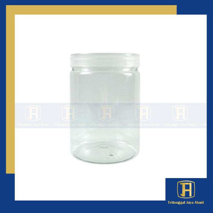 Gambar Toples Tabung Silinder/Cylinder 800ml PET – Tutup Plastik Natural / Putih / Hitam / Gold Isi 10pcs - Natural dari Tritunggal Jaya Abadi undefined Tokopedia