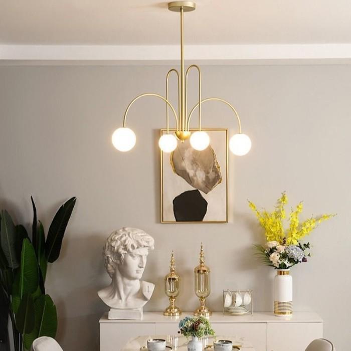 Jual Bg* Lampu Gantung Plafon Desain Ranting Nordic Minimalis Modern ...
