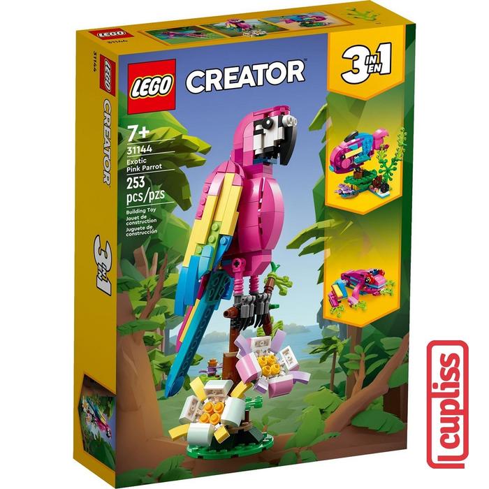 Gambar LEGO Creator 31144 Exotic Pink Parrot dari Cupliss undefined Tokopedia