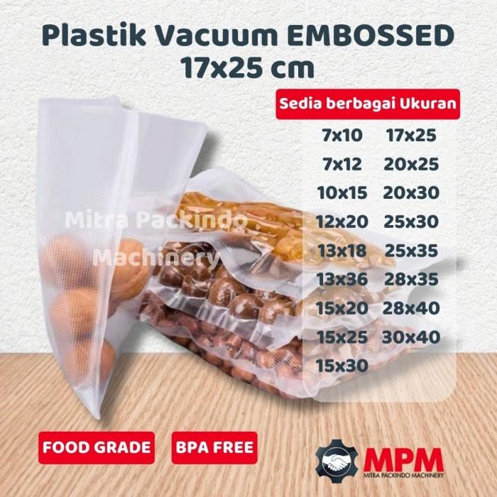 Gambar Plastik vacuum embossed 17x25 / Vakum embos 17 x 25 cm - 17x25cm WAJIK dari Mitra Packindo Machinery undefined Tokopedia