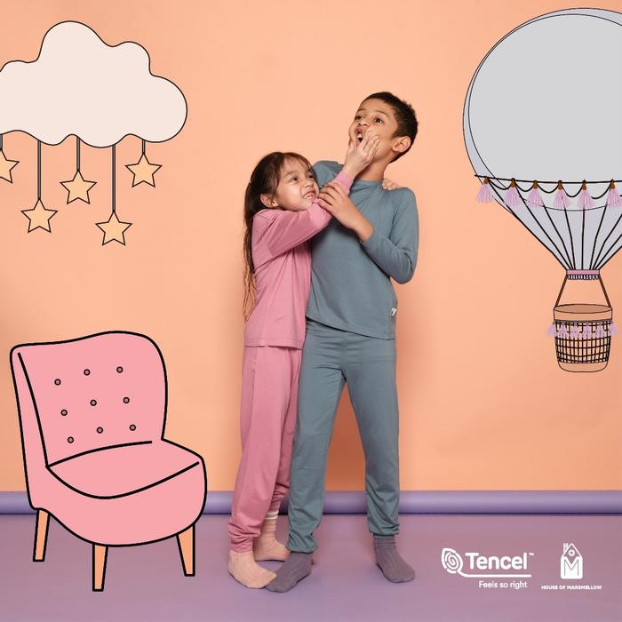 Gambar AZw1n TENCEL x House of Marsmellow - Pajamas dari bangkitsurya undefined Tokopedia