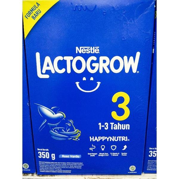Gambar 350GR Lactogrow 3 rasa Vanila Susu Anak Usia 1 - 3 Tahun dari konveksibat undefined Tokopedia