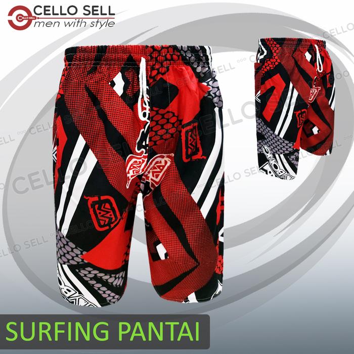 Gambar CELANA PENDEK SURFING,CELANA PANTAI S9F4 Celana Pendek Pria tebal nyam dari madinawear undefined Tokopedia