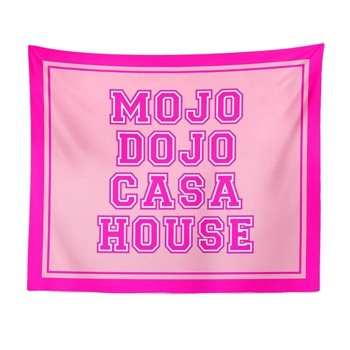 Gambar Aertemisi Mojo Dojo Casa House Pink Tapestry Wall Hanging Art for dari PLAZA AKSA undefined Tokopedia