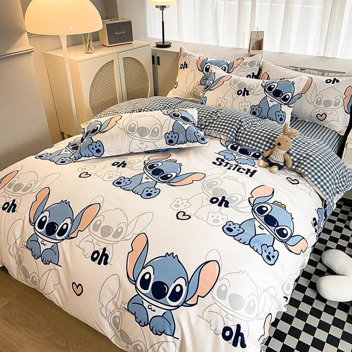 Gambar Cartoon Disneys Bed Sheets Set Stichs Mickeys Bedding Set Toys Story dari SHIVA MARKET undefined Tokopedia