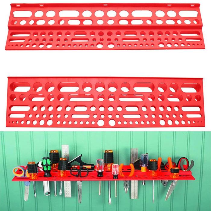 Gambar Hardware tools Screwdriver wrench tool storage box Hanging wall tool dari KIMORY STORE undefined Tokopedia