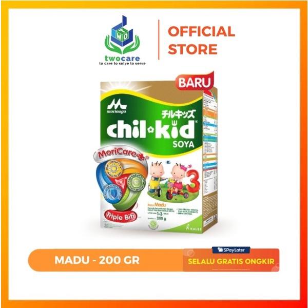 Gambar Morinaga Chil Kid Soya 200 g Susu Pertumbuhan Anak Usia 1-3 Tahun - Madu dari Makmur Untung Abadi Medan undefined 3 Tokopedia