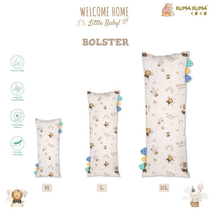 Gambar KUMA KUMA - Bantal Guling Tencel New Arrival Pattern (Ukuran | Bantal - Gul-Wlcomehome, M dari JW Online undefined Tokopedia