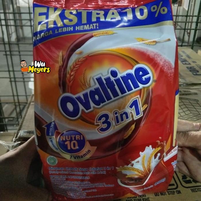 Gambar jag Ovaltine 3in1 Susu Bubuk Coklat 900 gr dari CV jag undefined Tokopedia