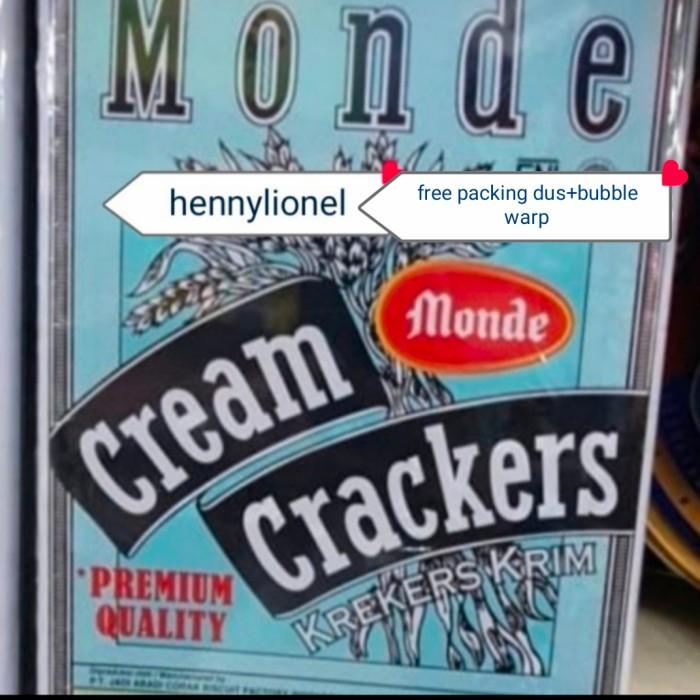 Gambar Monde Biskuit Kaleng-Cream Crackers 1.2Kg dari soonyoungstore undefined Tokopedia
