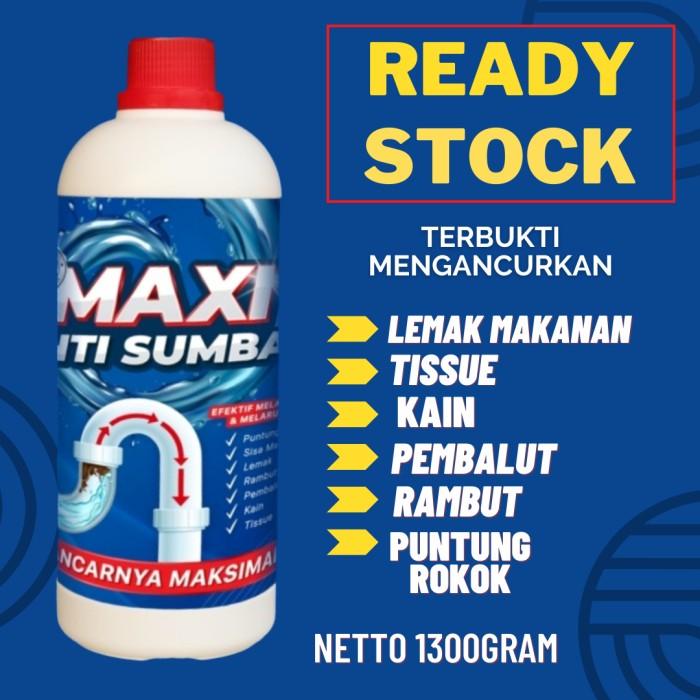 Gambar Maxi Anti sumbat WC 1300gr / Soda api Cair / Soda Api / Wc Mampet - 700gram dari Fentrik undefined Tokopedia
