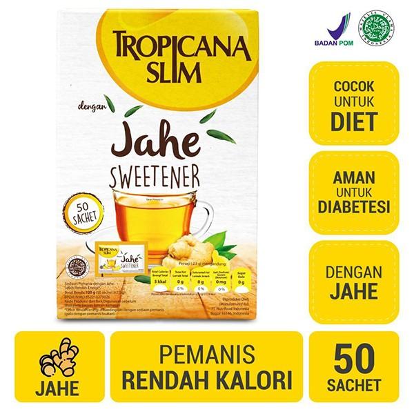 Gambar tropicana slim jahe sweetener isi 50 sachet dari hhahaa store undefined Tokopedia