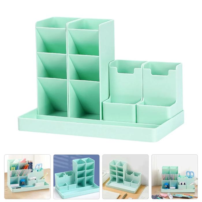Gambar Makeup Brush Office Storage Box Supply Multi-function Pen Organizer dari SAMRAZ STORE undefined Tokopedia