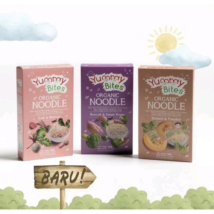 Gambar AP Yummy Bites Noodle New Kale Beetroot Brocolli Sweet Potato Spinach dari AsifahStore undefined Tokopedia