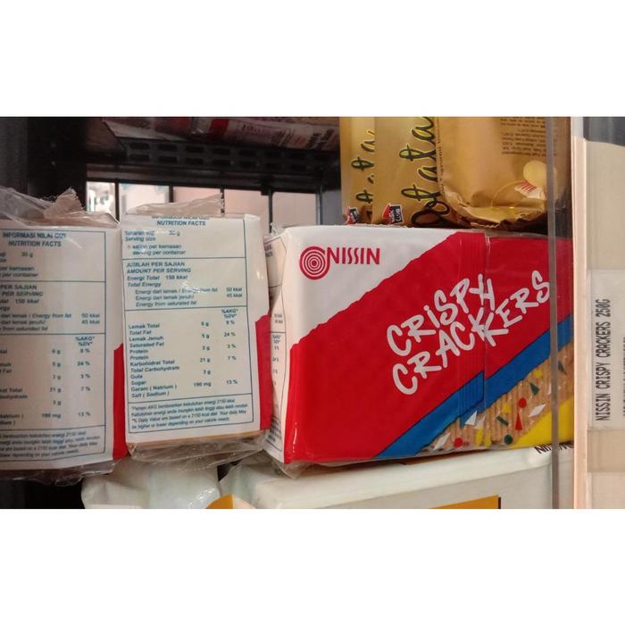 Gambar Nissin Crispy Crackers 250 Gram dari Toko Yukis undefined Tokopedia
