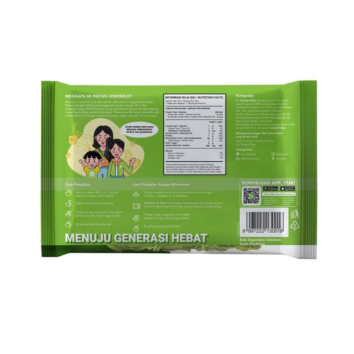 Gambar 10 PCS LEMONILO MIE INSTAN GORENG 65G CHUPK dari chupchupk undefined Tokopedia