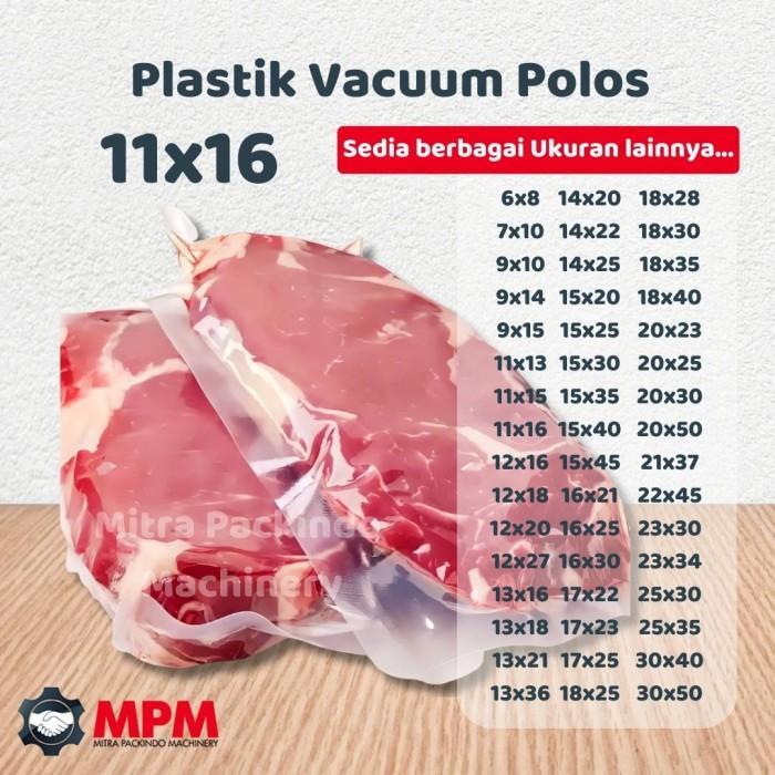 Gambar Plastik Vacuum 11x16 cm, Vakum Plastic Sealer Vacum Bag Promo !! - 11x16cm IMP dari Mitra Packindo Machinery undefined Tokopedia