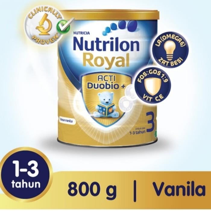 Gambar PTR Nutrilon Royal 3 Acti Duobio+ Vanila 800g dari nomi1 undefined Tokopedia