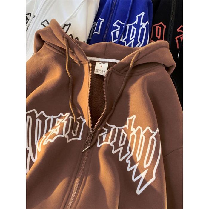 Gambar S - XXXXXL(6XL) Hoodie  MSO ADWJumbo Bigsize Jaket  Korean Style - MOCCA, 5XL dari REZEKI BARU BIGSIZE undefined Tokopedia