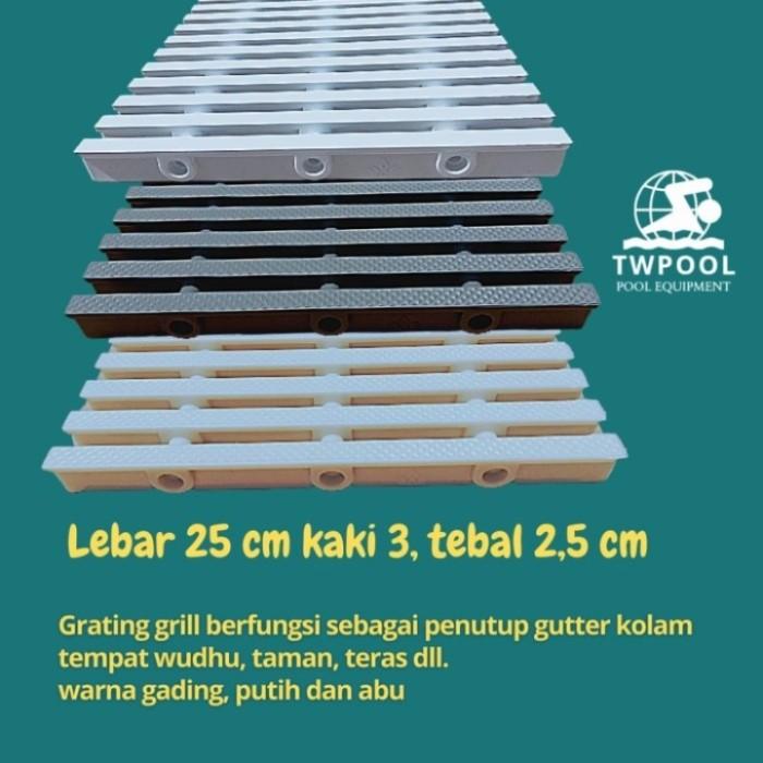 Gambar Grating grill kolam renang 14 meter model baru Best dari INDO MECHANIC undefined Tokopedia