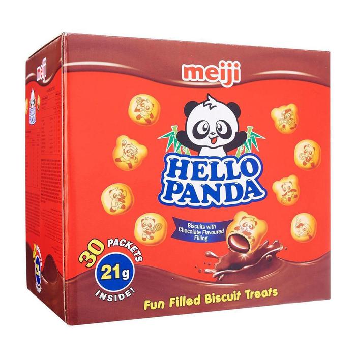 Gambar Terbaru Meiji Hello Panda Chocolate Biscuits Share Box 630G dari REZA AA undefined Tokopedia