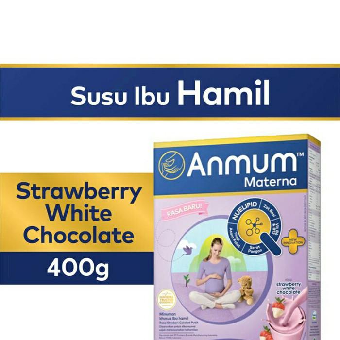 Gambar PTR Anmum Materna Strawberry White Chocolate 400 gr dari luje undefined Tokopedia