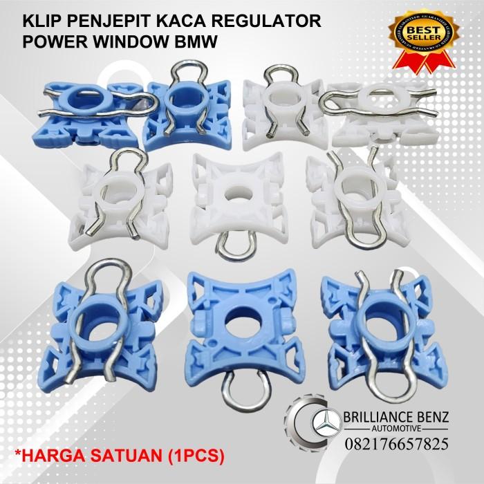 Gambar KLIP KIP PENJEPIT KACA REGULATOR POWER WINDOW BMW E34 E36 TAHUN 89-98 - Putih dari PHOENIX AUTO PART undefined Tokopedia