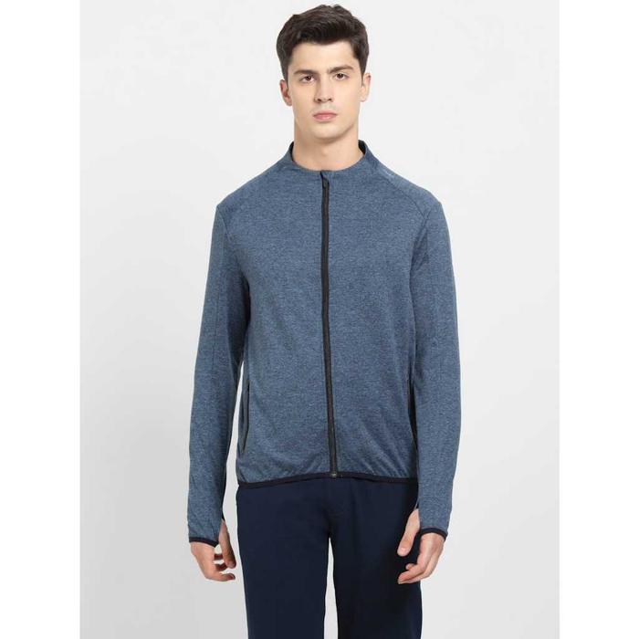 Gambar JOCKEY Soft Touch Microfiber Elastane Stretch Thumbhole Jacket - 4855 - TOSCA, L dari Basic Daily Store undefined Tokopedia