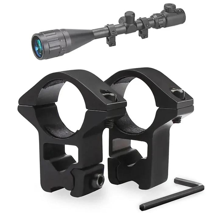 Gambar 1 Pair Hunting Rifle Scope Mounts Ring for Dia 25.4/30mm Tube Scopes dari GlamCharm undefined Tokopedia