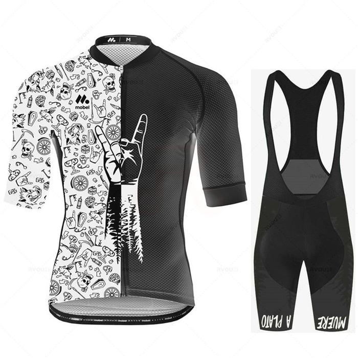 Jual Sports Team Cycling Jersey Set Summer Cycling Clothing MTB