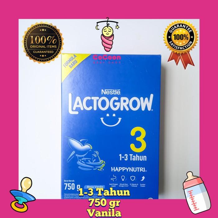 Gambar Susu Formula Anak Lactogrow 3 Vanila 750 g 750gr 1-3 Tahun Limited dari TOKO WERTX undefined Tokopedia
