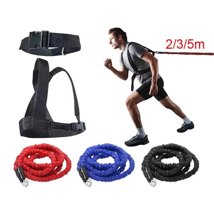 Gambar 1set 2/3/5m Fitness Equipment Double Resistance Band Training Pull dari Sandiro Store undefined Tokopedia